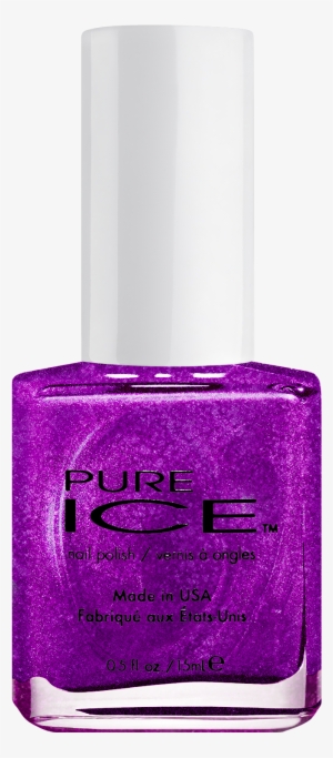 Pure Ice Nail Polish, 0.5 Fl Oz, Chrome On, Silver #856447