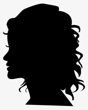 Png File - Female Head Silhouette Png #856570