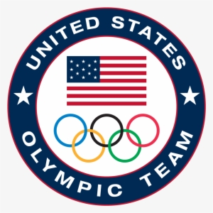 Free Flag Clipground American - Usa 2018 Olympic Team Logo #857112