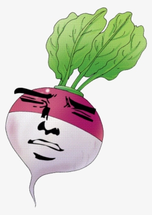 Your Average Turnip, Whom Appears To Seem Very Pleased - Clip Art #857828