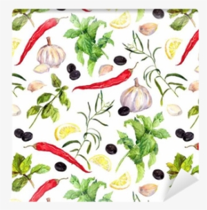 Spices And Herbs, Seamless Cooking Pattern #857939
