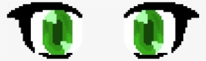Green Eyes - Pixel Art #858017