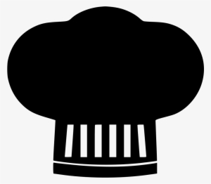 Chef Restaurant Chefhat Cap Hygiene Cooking Comments - Gorro De Chef Negro Png #858037