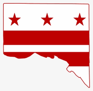 Flag Map Of Washington Dc - Flag Of Iraq 2018 #858133