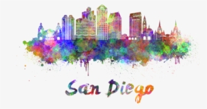 Bleed Area May Not Be Visible - Charlotte City Skyline Art #858437