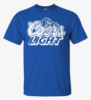 Coors Light Beer Brand Logo Label T-shirt - Tshirts Motorcycle #859323