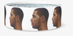 Drake Face Dog Bowl - Fitness Professional #859537