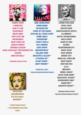 Gchfs3o - Madonna Mdna #8500007