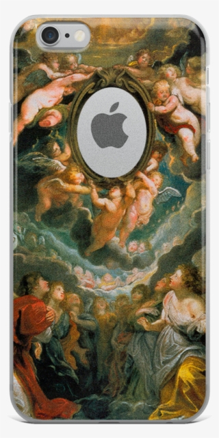 Madonna Iphone Case - Madonna Della Vallicella Adored By Seraphim #8500320