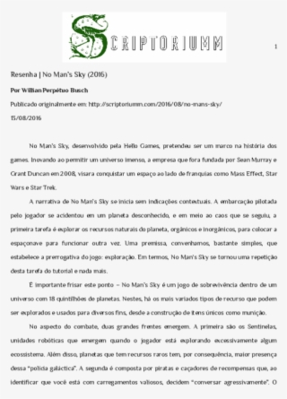 [2016] [pt-br] Resenha - Document #8501075