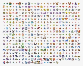 All 493 Of Them, Pokedex Order - Pokemon Gen 1 Pixel Art #8501284
