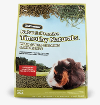 Nature's Promise Guinea Pig 5lb - Nature's Promise Timothy Naturals Rabbit Food #8502165