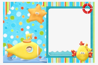 Fundo Do Mar Png, Page Borders, Animal Decor, Baby - Moldura Para Foto Fundo Do Mar #8502828
