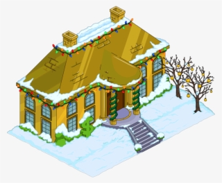 Christmas Mansion Of Solid Gold - Illustration #8502973