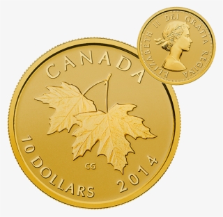 Canada 2014 Maple With Queen Elizabeth Ii Effigy From - Coin #8503135