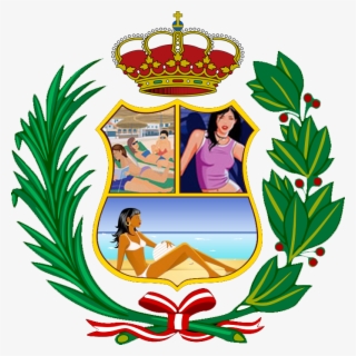 Escudo Oligarca - Flag Of Peru Symbol #8503214
