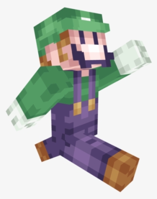 Luigipixelpancakepreview Zpsffdpng - Best Luigi Minecraft Skin #8503349