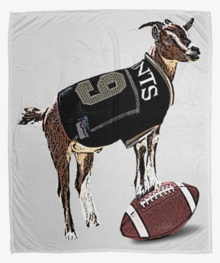 Drew Brees Goat Velveteen Micro Fleece Blanket Large - Drew Brees Goat Shirt #8503374