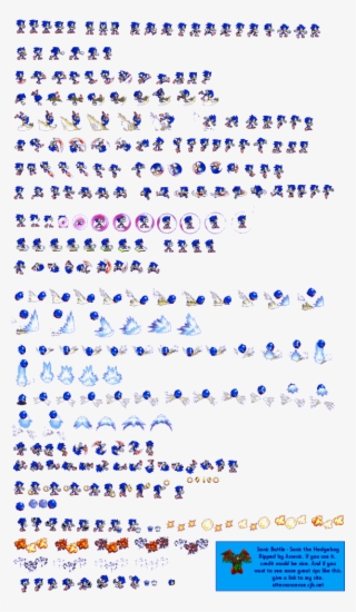 Sonic Sprite Background Photo - Sonic Battle Sprites #8503754