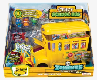 Zomlings Crazy School Bus - Autobus Zomlings #8503944