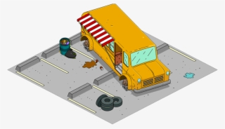 School Bus Tapped Out - Otto The Simpsons Tapped Out #8504000