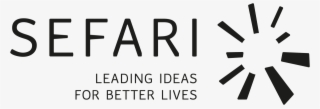 Sefari Logo With Strapline -mono #8505172 Sefari Logo With Strapline -mono #8505172