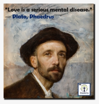 Plato On Love - Self-portrait With Soft Hat #8505271