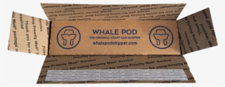 8 Pack Usps Flat Rate Whale Pod Shipper Whale Pod Shipper - Paper #8505359