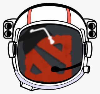 Below Crusader - Cartoon Space Helmet #8505464