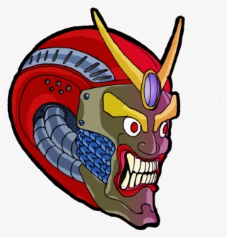 Tribal Robot Head - Cartoon #8506046