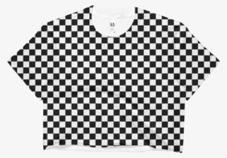 Vans Checkerboard Crop Top #8506438