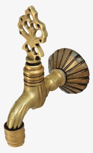 Faucet, Tap, Hahn, Brass Faucet, Brass, Old, Decorated - Tap #8507539