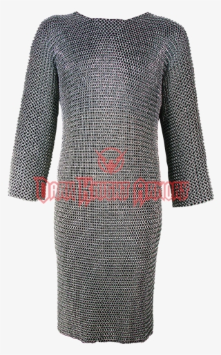 Riveted Long Sleeved Chainmail Hauberk - Polka Dot #8507830
