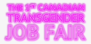 The First Canadian Transgender Job Fair - Electric Blue #8508006