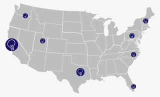 Map2018-transparent - Usa Png #8509086