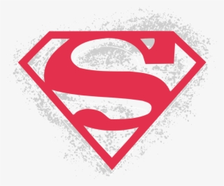 Superman Hardcore Noir Shield Men's Ringer T-shirt - Supergirl Logo #8509222