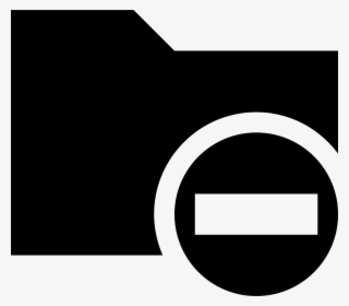 Folder With Minus Sign Comments - Add Folder Flat Icon #8509537