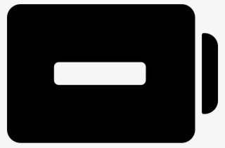 Battery With Minus Sign Comments - Mobile Phone Case #8509633