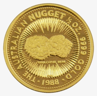 Pre-owned Australian Nugget 1/2oz Gold Coin - Coin #8510275