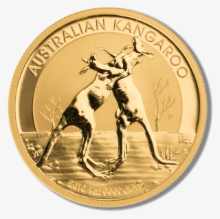 Australian Gold Kangaroo Nugget - Moneda Soberano De Oro #8510545