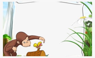 Novas Molduras De Natal - Curious George Butterflies #8510924