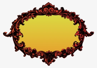 Borders And Frames Picture Frame Clip Art - Oval Frame #8511262