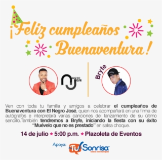 Feliz Cumpleaños Buenaventura #8511792