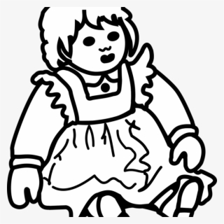 Laboratory Coloring Book - Outline Images Of Doll #8513678