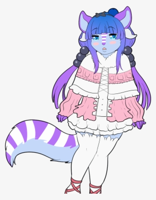 Blueberry As Kanna - Cartoon #8513996