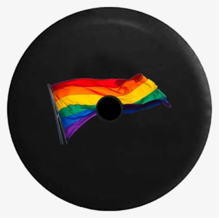 Jeep Wrangler Jl Backup Camera Day Gay Pride Lgbt Waving #8514113