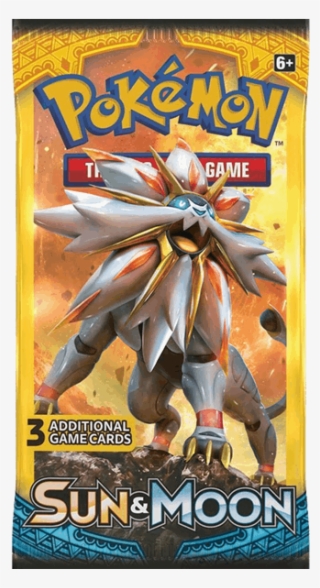 Sun & Moon Booster Pack - Pokemon Sun And Moon Booster Pack #8515108