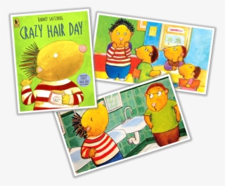 Crazy Hair Day Crazy Hair Days Guided Math Love Book - Cartoon #8515662
