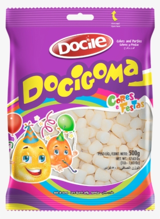 Bala De Goma Branca #8516114