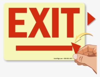 Directional Exit Signs With Arrows #8516848
